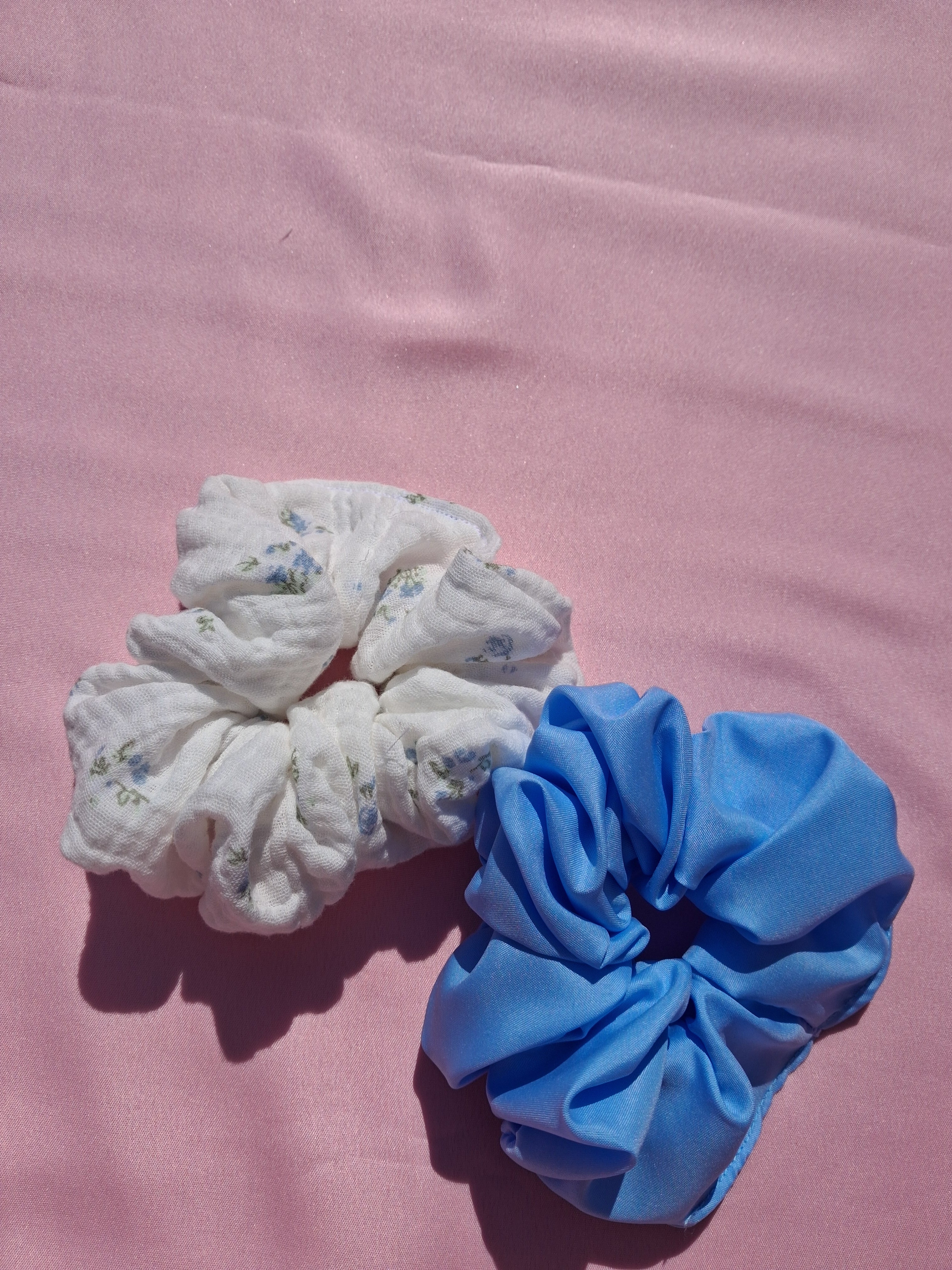 Bluebell Bloom Scrunchie Duo set