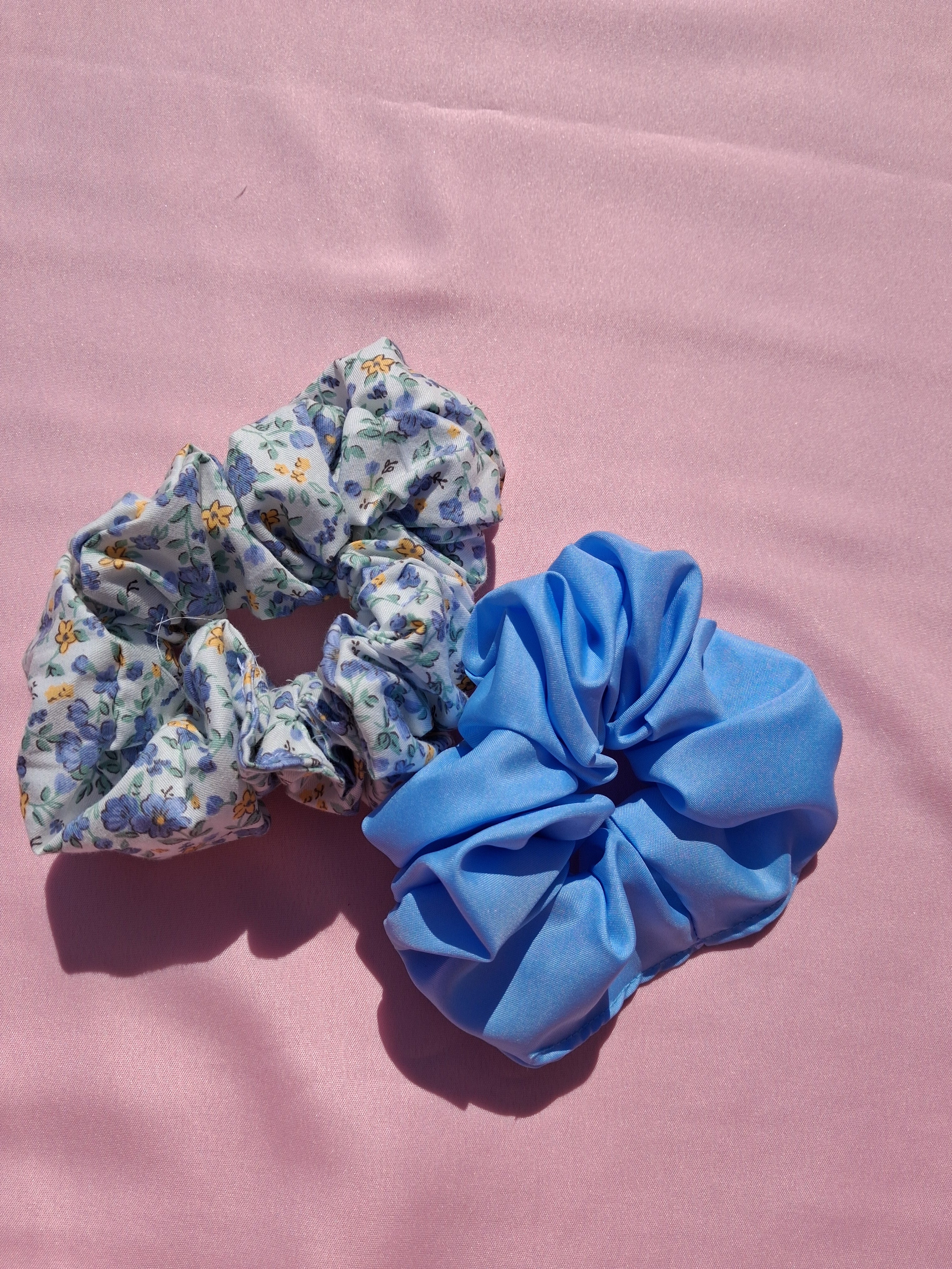 Wildflower Sky Scrunchie Set