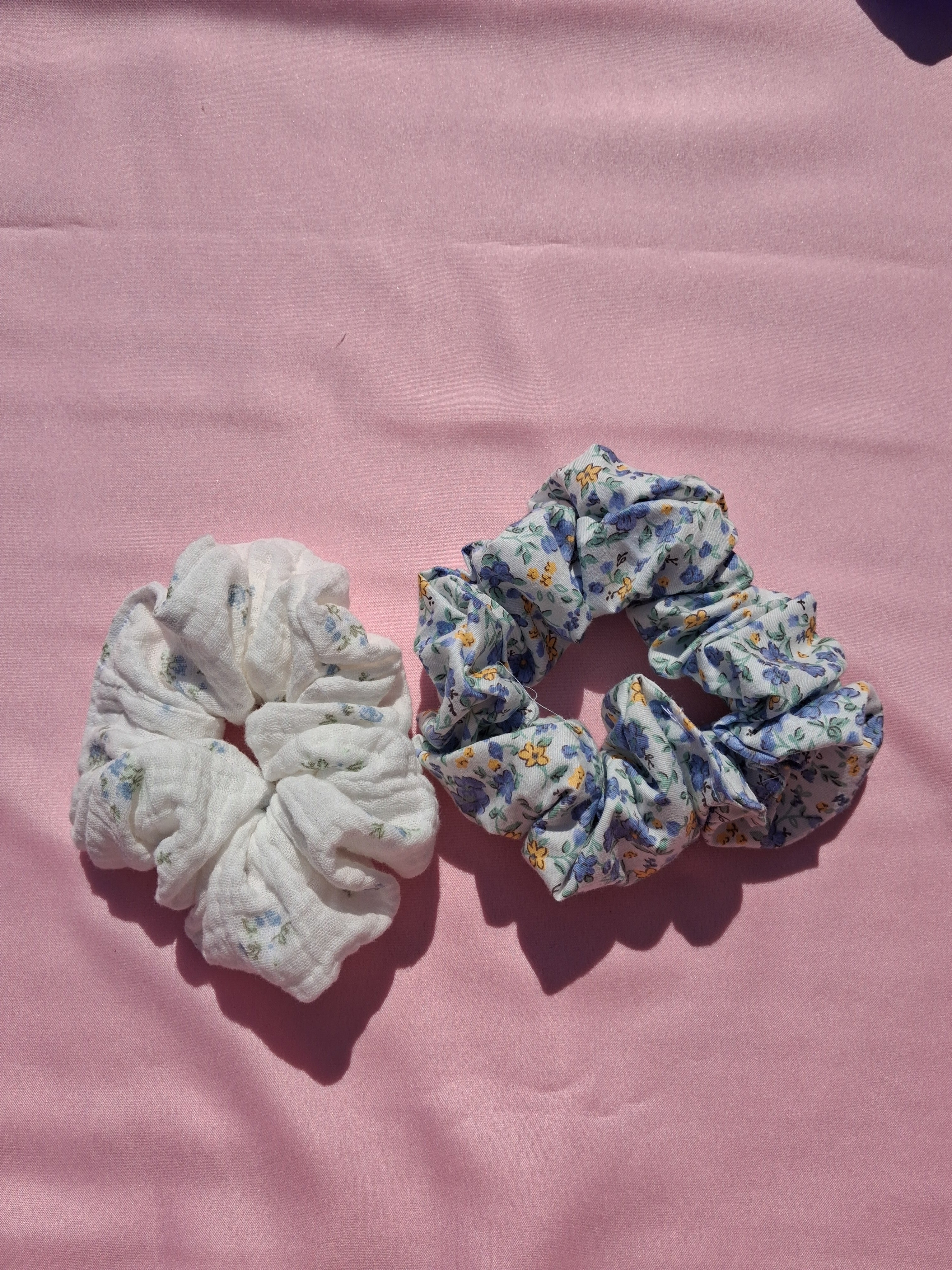 Cottage Garden Scrunchie set