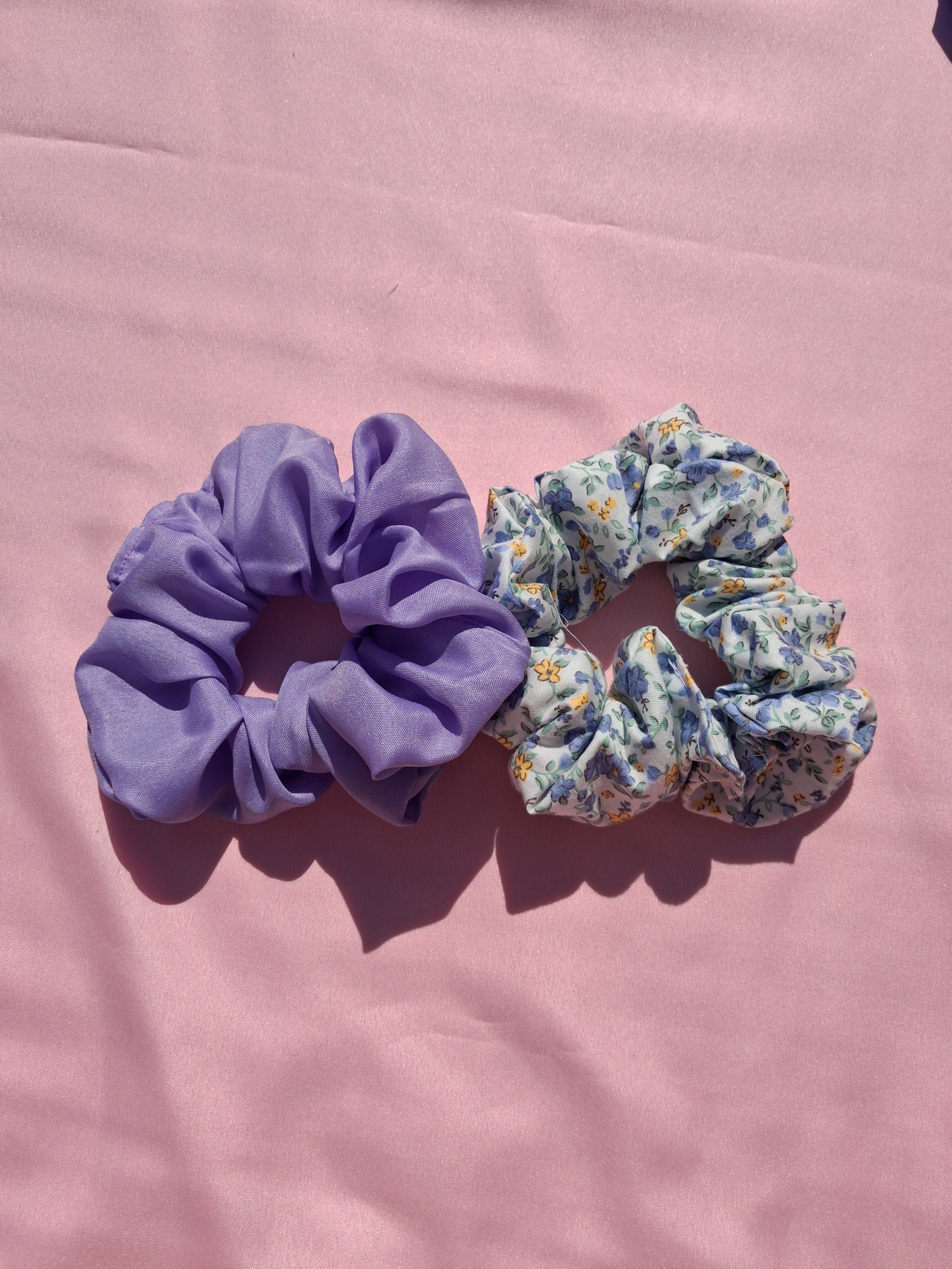 Lavender Meadow Scrunchie Set