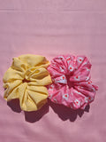 Sunshine Hearts Scrunchie Set