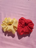 Sunshine & Cherry Scrunchie Set