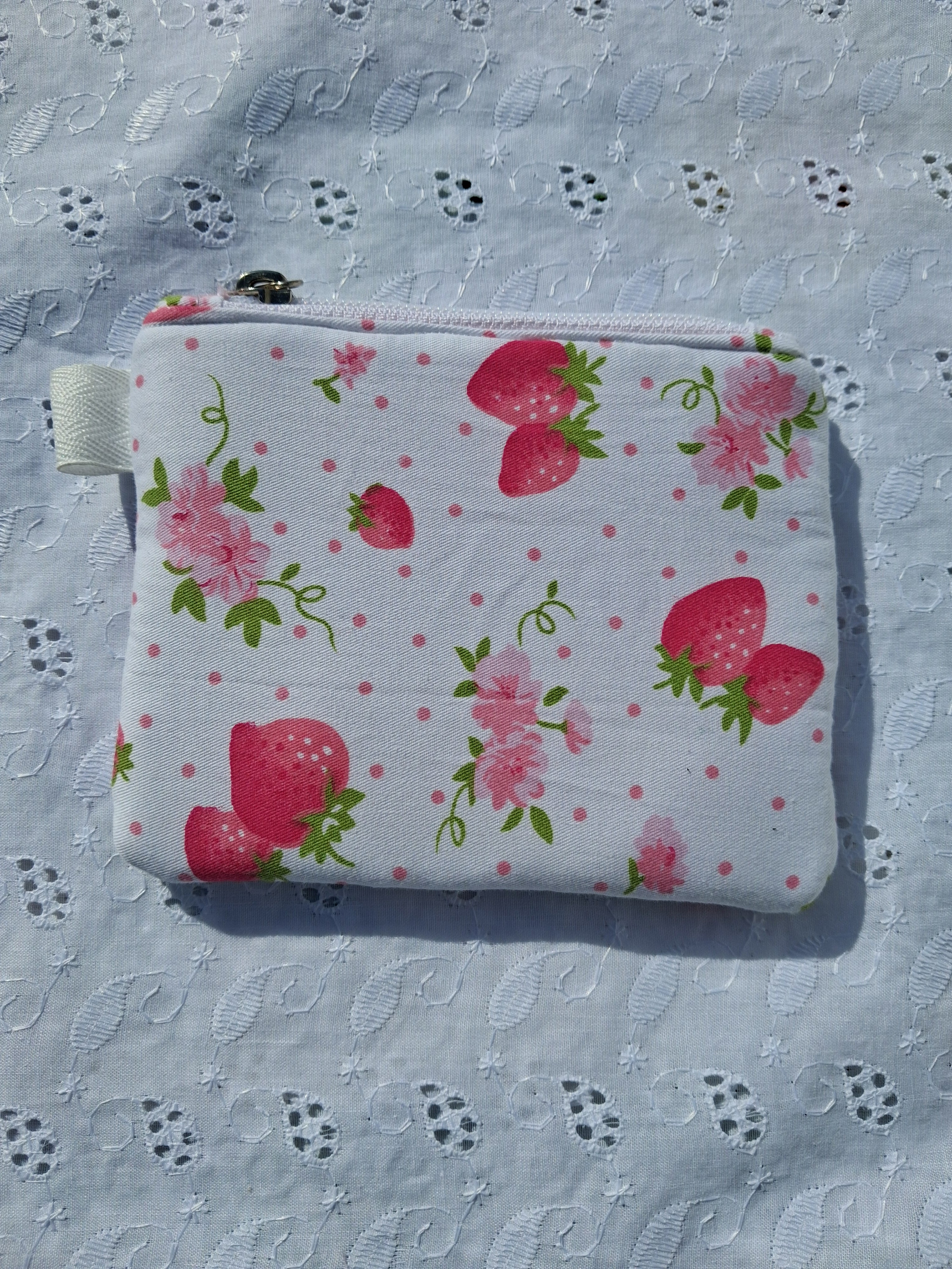 Strawberry Kiss Sanitary Essentials Bag